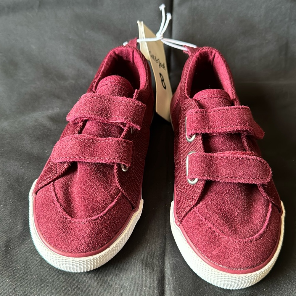 Cat & Jack size 8 suede sneakers
